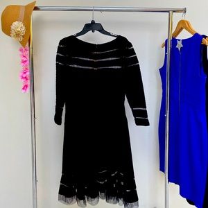 Tadashi Shoji black dress